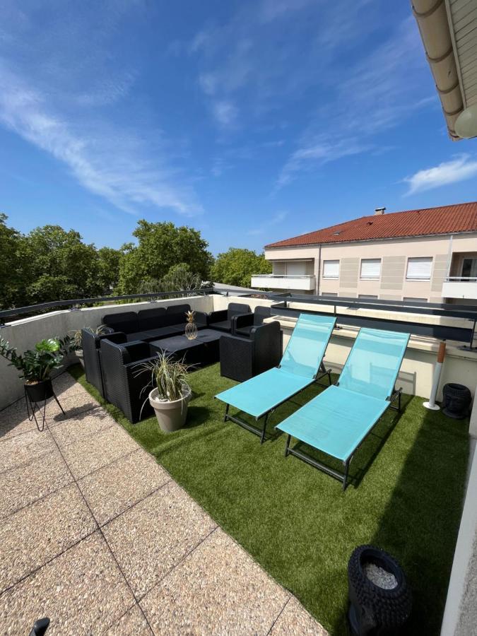 Bngo I Immense Rooftop Lyon I 2 Chambres, 4 Places Parkings, 2 Immenses Terrasses, 8 Personnes Eksteriør bilde